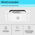 HP LaserJet M110w Wireless Monochrome Laser Printer with Wi-Fi Bluetooth and USB Connectivity