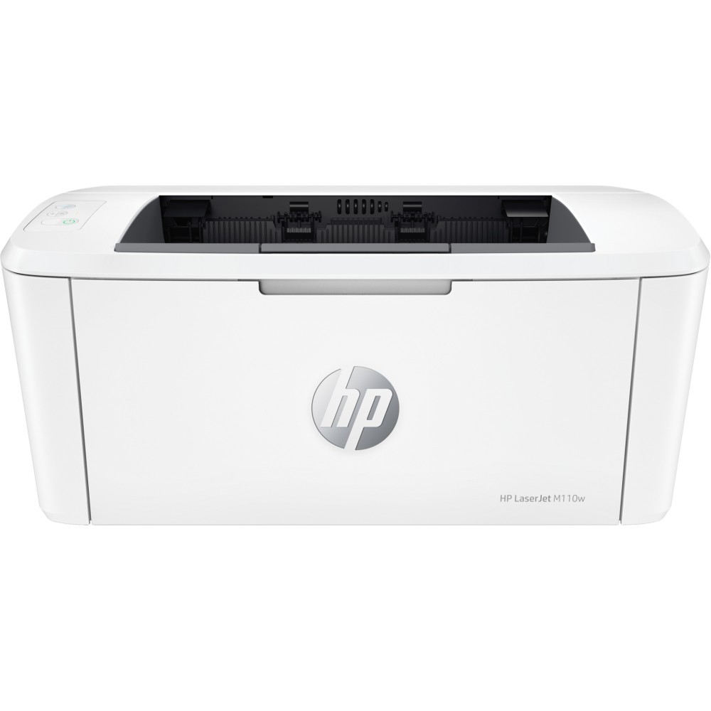 HP LaserJet M110w Wireless Monochrome Laser Printer with Wi-Fi Bluetooth and USB Connectivity HP LaserJet M110w Wireless Monochrome Laser Printer with Wi-Fi Bluetooth and USB Connectivity