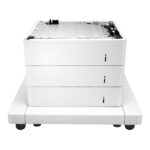 HP LaserJet Paper Feeder Cabinet 3x550 Sheet Capacity White 1650 Sheets Total for Enterprise MFP M631 M632 M633 E625
