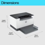 HP LaserJet Pro M209dw Mono Laser Printer Wi-Fi Ethernet USB Bluetooth Auto Duplex