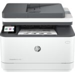 HP LaserJet Pro MFP 3102fdn Mono Laser Printer 33 ppm Ethernet USB Auto Duplex Print Scan Copy White