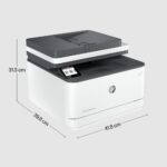 HP LaserJet Pro MFP 3102fdn Mono Laser Printer 33 ppm Ethernet USB Auto Duplex Print Scan Copy White