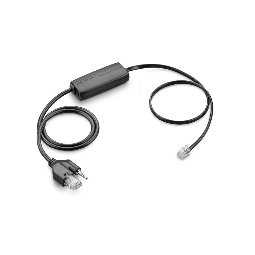 HP Poly APD-80 Electronic Hookswitch TAA Black Single Unit HP Poly APD-80 Electronic Hookswitch TAA Black Single Unit