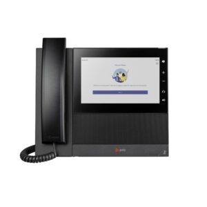 HP Poly CCX 600 Business Media Phone for Microsoft Teams 7" Touchscreen Android 9.0 PoE Wi-Fi Bluetooth Black