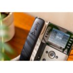 HP Poly Edge E300 IP Phone 3.5" IPS Display 8 Lines PoE Wired Handset Black