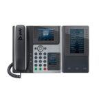 HP Poly Edge E400 IP Phone 3.5" Display 8 Lines PoE Black Wired Handset