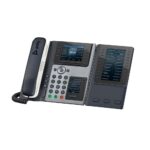 HP Poly Edge E400 IP Phone 3.5" Display 8 Lines PoE Black Wired Handset