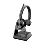 HP Poly Savi 7310-M Headset DECT Wireless Monaural Boom Mic Noise Cancelling Microsoft Teams Certified Black