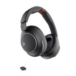 HP Poly Voyager Surround 85 UC Wireless Headset Bluetooth USB-C Active Noise Cancelling Microphone Black