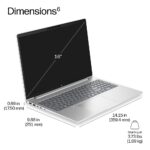 HP ProBook 4 G2i 16 Laptop Intel Core 7 350 16" WUXGA 16 GB DDR5 512GB SSD Windows 11 Pro Silver