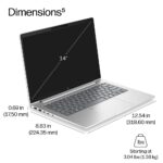 HP ProBook 4 G2iR 14" Laptop Intel Core Ultra 7 256V 16GB RAM 512GB SSD WUXGA Windows 11 Pro Silver