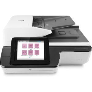 HP Scanjet Enterprise Flow N9120 fn2 Flatbed & ADF Scanner A3 Colour 120ppm 240ipm Duplex Ethernet Black White
