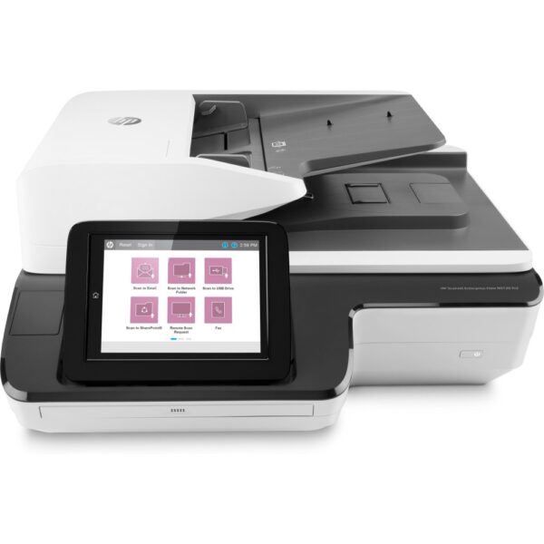 HP Scanjet Enterprise Flow N9120 fn2 Flatbed & ADF Scanner A3 Colour 120ppm 240ipm Duplex Ethernet Black White