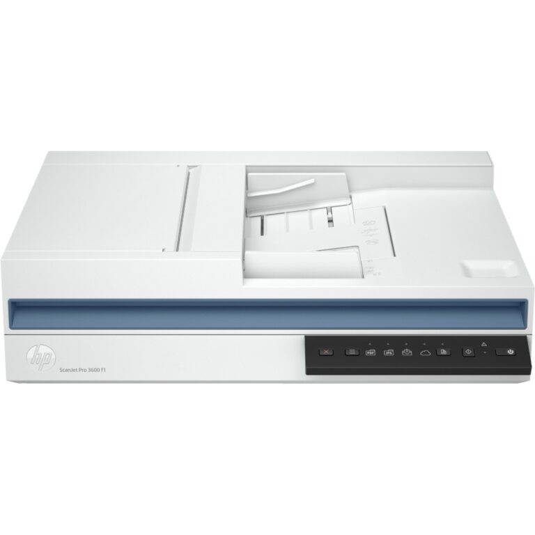HP Scanjet Pro 3600 f1 Flatbed Scanner with 60-page ADF 1200x1200 DPI 30ppm Duplex Colour Scanning White