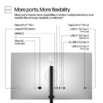 HP Series 7 Pro 727pq 27" QHD Monitor 120 Hz IPS Black