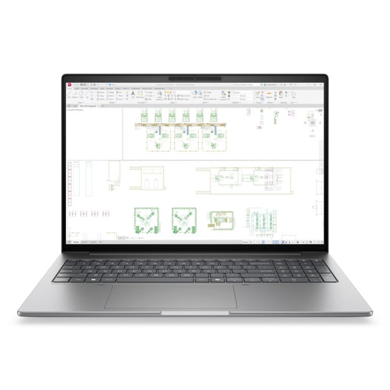 HP ZBook 8 Laptop AI Workstation 16" WUXGA Intel 386H 16 Core 32 GB DDR5 1 TB SSD Windows 11 Pro Silver