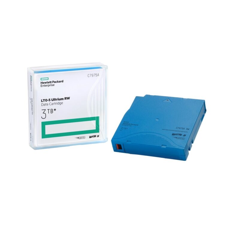 HPE LTO-5 Ultrium 3TB Compressed Rewritable Data Cartridge Blue Tape