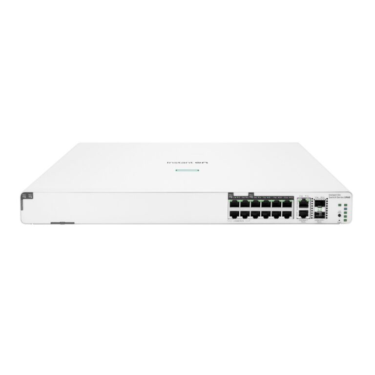 HPE Networking Instant On 1960 Cloud Managed Switch 480W PoE 8x Gigabit 4x 2.5G 2x 10G 2x SFP+