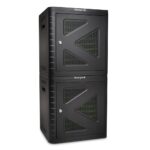 Kensington Charge & Sync Cabinet Universal Tablet 10 Device Storage Black Locking Floor Table 400x350x430mm