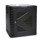 Kensington Charge & Sync Cabinet Universal Tablet 10 Device Storage Black Locking Floor Table 400x350x430mm