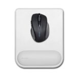 Kensington ErgoSoft Wrist Rest Mouse Pad Standard Grey Faux Leather Gel Cushioned