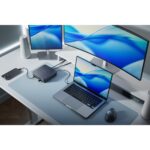 Kensington SD5010T5 EQ Thunderbolt 5 Docking Station 140W Power Delivery 80Gbps Triple 4K Support Grey