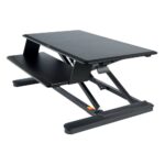 Kensington SmartFit Sit/Stand Desk with Pneumatic Lift and Desk-On-Desk Design for Ergonomic Support