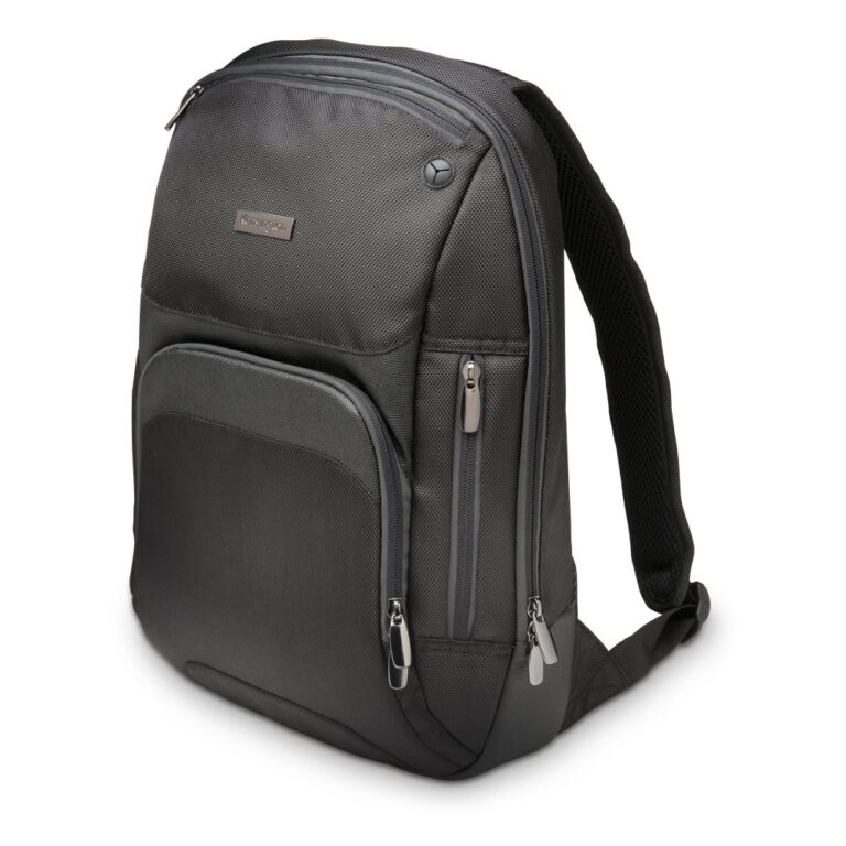Kensington Triple Trek 14" Backpack for Ultrabooks and Tablets Black Padded Compartments