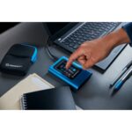 Kingston IronKey Vault Privacy 80 SSD 1.92TB USB 3.2 Gen 1 Type-C 256-bit AES Encryption Blue Touchscreen