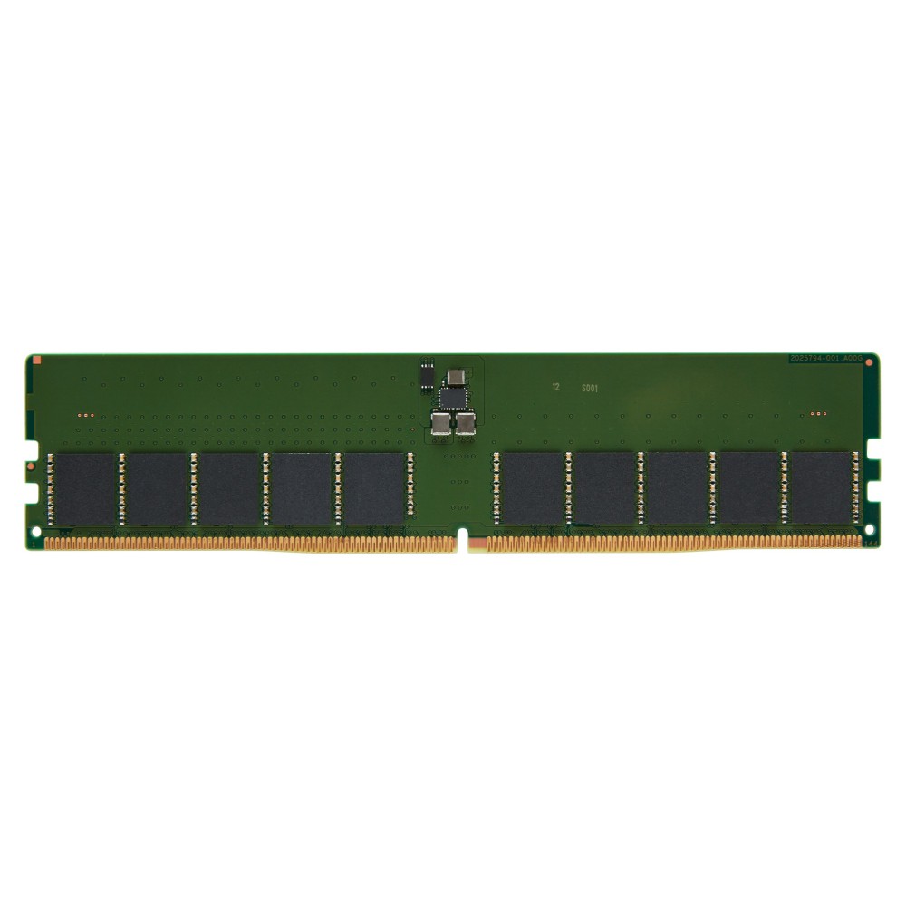 Kingston KSM56E46BD8-32MH 32GB DDR5 5600MT/s CL46 ECC Unbuffered Server Memory Module Kingston KSM56E46BD8-32MH 32GB DDR5 5600MT/s CL46 ECC Unbuffered Server Memory Module