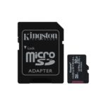 Kingston Technology Industrial microSDHC 32GB U3 V30 A1 100MB/s Read Temperature Proof Black with SD Adapter