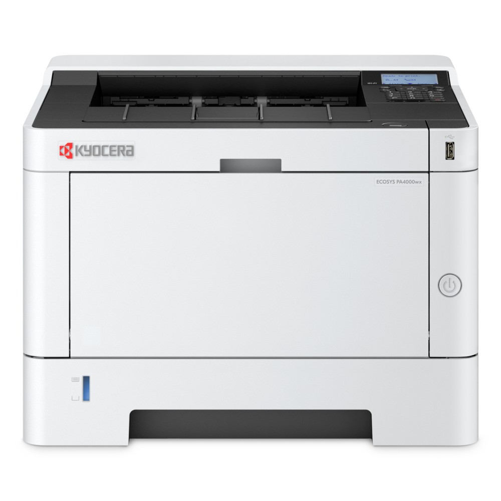 Kyocera ECOSYS PA4000wx Laser Printer Monochrome A4 Wi-Fi Ethernet USB Auto Duplex 40 ppm Kyocera ECOSYS PA4000wx Laser Printer Monochrome A4 Wi-Fi Ethernet USB Auto Duplex 40 ppm