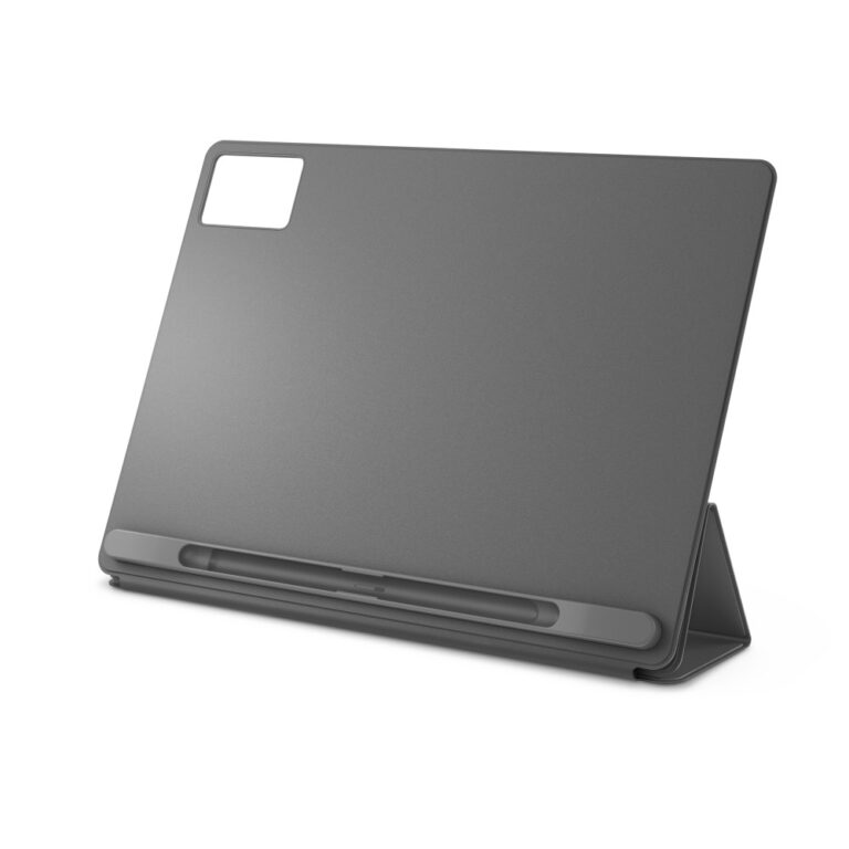 Lenovo Idea Tab Plus Folio Case 12.1" Black Leather PU Plastic Stand Mode Pen Holder