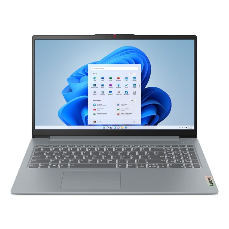 Lenovo IdeaPad Slim 3 15ABR8 Laptop 15.6" Full HD AMD Ryzen 7 5825U 8GB DDR4 512GB SSD Windows 11 Home Grey