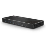 Lindy 4 Port HDMI 2.0 Splitter 1 Input 4 Output 4K 60Hz HDCP 2.2 Black