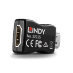 Lindy HDMI 2.0 EDID Emulator Adapter HDMI Male to Female 4K 3840x2160 HDCP 2.2 Black