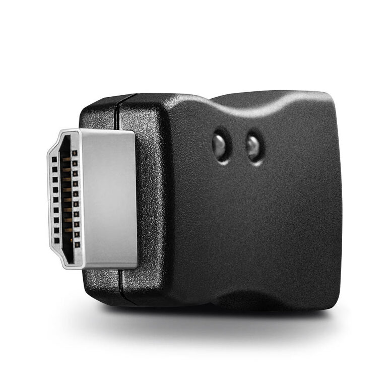 Lindy HDMI 2.0 EDID Emulator Adapter HDMI Male to Female 4K 3840x2160 HDCP 2.2 Black