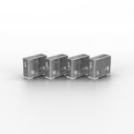 Lindy USB Port Blocker USB Type-A Pack of 10 White Without Key ABS Plastic