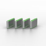 Lindy USB Type-C Port Blocker Pack of 4 Units with 1 Key Green