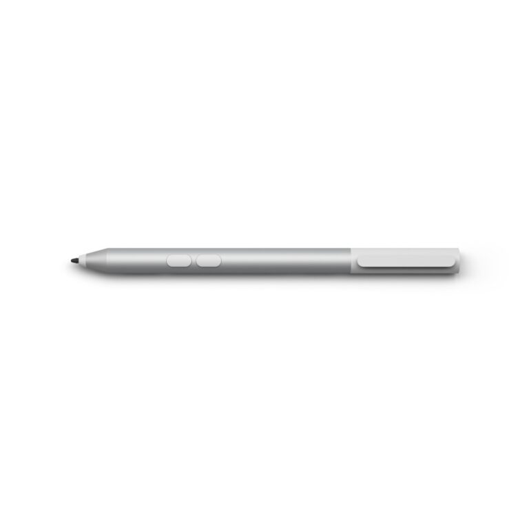 Microsoft Classroom Pen 2 Stylus Pen for Surface Go 2 Platinum Colour with AAAA Battery