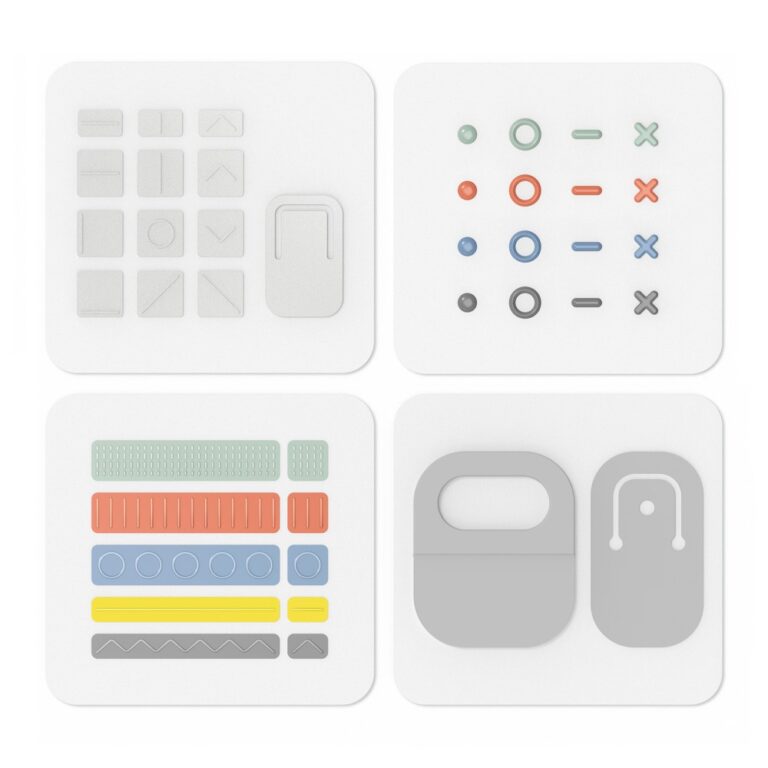 Microsoft Surface Adaptive Kit Multicolour 33 Piece Self Adhesive Labels and Accessories