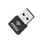MSI AX1800 Nano USB Adapter Wi-Fi 6 1201 Mbit/s Dual Band Black