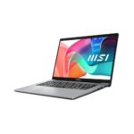 MSI Modern 13 Laptop 13.3" Full HD Intel Core i3-1315U 8GB RAM 512GB SSD Windows 11 Home Silver and Black