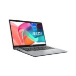 MSI Modern 13 Laptop 13.3" Full HD Intel Core i3-1315U 8GB RAM 512GB SSD Windows 11 Home Silver and Black
