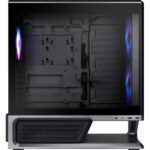 MSI MPG VIXTA 300R AIRFLOW PZ Midi Tower Computer Case Black Supports ATX, Micro ATX, Mini-ITX
