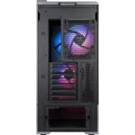 MSI MPG VIXTA 300R AIRFLOW PZ Midi Tower Computer Case Black Supports ATX, Micro ATX, Mini-ITX