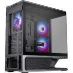 MSI MPG VIXTA 300R PZ Midi Tower PC Case Black ATX Micro ATX Mini-ITX RGB Illumination 140mm Fans Liquid Cooling