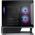 MSI MPG VIXTA 300R PZ Midi Tower PC Case Black ATX Micro ATX Mini-ITX RGB Illumination 140mm Fans Liquid Cooling
