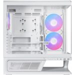 MSI MPG VIXTA 300R PZ W Midi Tower Computer Case White ATX micro ATX Mini-ITX Liquid Cooling RGB USB-C