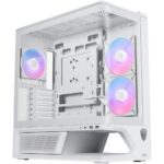 MSI MPG VIXTA 300R PZ W Midi Tower Computer Case White ATX micro ATX Mini-ITX Liquid Cooling RGB USB-C